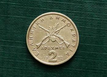 Grecja 2 drachmy, 1982r.