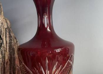 Krysztalowa karafka , Bohemia . 1900 rok.