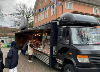 Mercedes inny Vario Autosklep Wędlin Gastronomiczny Food Truck Foodtruck s…