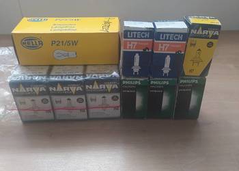 Żarówki samochodowe 24V nowe różne pozostałości