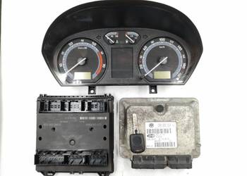 Sterownik Silnika Skoda Fabia I 1.4 16v BKY 036906034HE ZESTAW