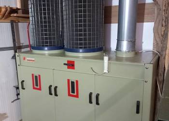 Odciąg trocin pyłów