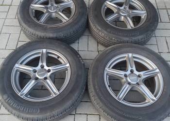 Alufelgi,5x112r16 opony letnie 205/70/16 Continental