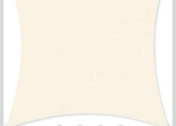 żagiel przeciwsłoneczny 5x5 m – HDPE, oddychający, taras ogród balkon