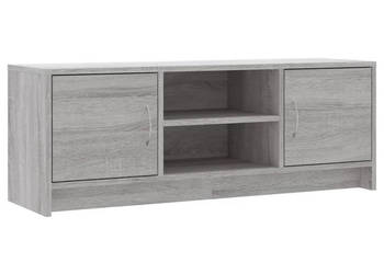 Szafka pod telewizor szary dąb sonoma 102x30x375 cm WM-823259