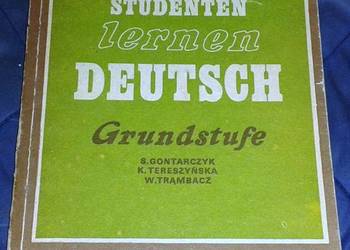Polnische studenten lernen deutsch. Grundstufe - S.Gontarczyk