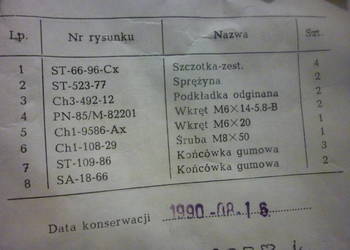 Rozrusznik ST-16M zestaw naprawczy