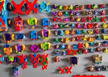 Figurki Super Zings zestaw seria 2-5, Choco Battle, Roboty, Pojazdy