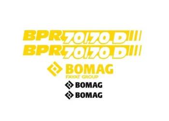 Naklejki oklejenie BOMAG 70/70D Zamiennik