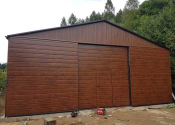 Hala blaszana magazynowa Drewnopodobna od Producenta Garaży