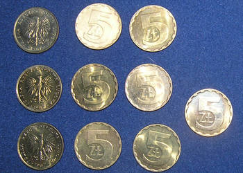 moneta PRL nominał 5 zł 1987r_D