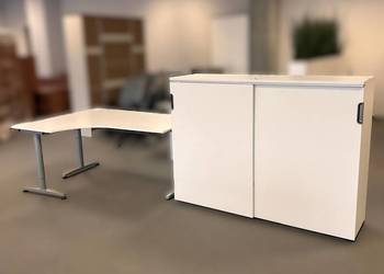 ZESTAW MEBLI IKEA – komoda szyfrowana + biurko narożne | OKAZJA