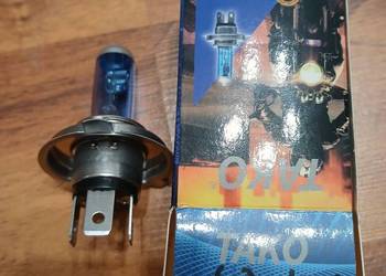 ŻARÓWKA 12V 35/35W H4 HS1 P43T NIEBIESKA BEZ EEC T