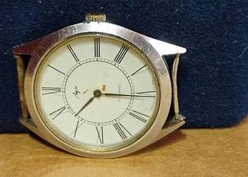 Zegarek Męski Łucz 15 JEWELS biała tarcza 36mm Zegarek Męski Łucz 15 JEWELS biała tarcza 36mm