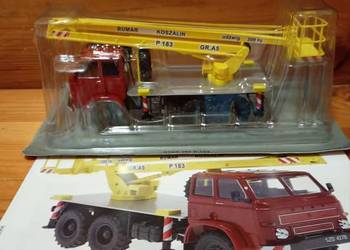 STAR 266 P-183 podnośnik deagostini 1:43 Kultowe ciężarówki auta PRL model