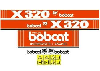 Naklejki oklejenie - BOBCAT X320 Zamiennik