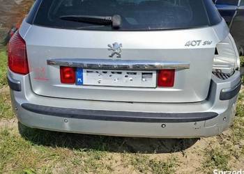 Zderzak Tył Peugeot 407 Kombi