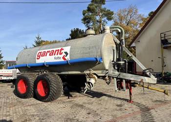 Beczkowóz 14000 litrów Kotte Garant beczka szambiarka wóz asenizacyjny