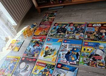 kolekcjonerskie magazyny dla dzieci poświęcone popularnym seriom LEGO.