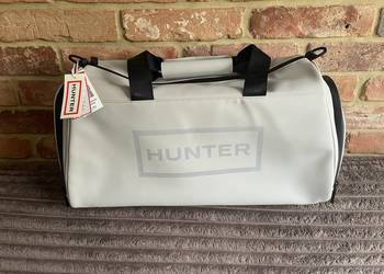 Torba Hunter szara Unisex podróżna siłownię trening bag na ramię