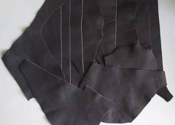 Skóra (375 g) Licowa Włoska średnie i małe kawałki Brązowy Ciemny