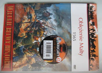 Osprey: Oblężenie Malty 1565, książka + DVD/Nowe!