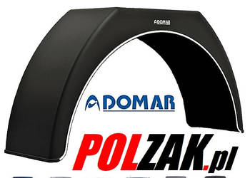 Błotnik tylny DOMAR 260x840 Fiat Ducato Boxer Jumper pojedyncze koło tył