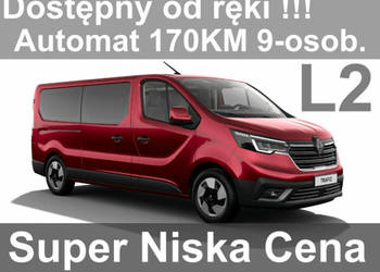 Renault Trafic L2 170KM Automat Super Niska Cena Kamera Czujniki 9-os. Od …