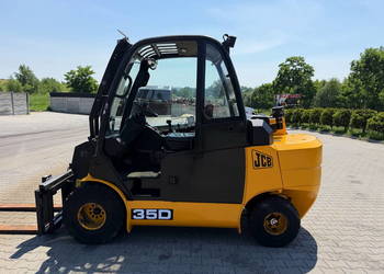 wózek widłowy teleskopowy JCB TLT35D udźwig 3500kg wysięg 4m Kohler TURBO
