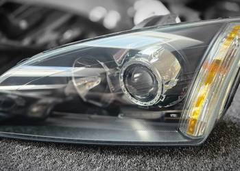 Reflektory Ford Fokus MK2 przed lift soczewka bi LED black