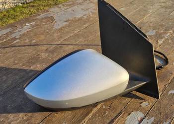 Lusteko Polo 6R Elektryczne podgrzewane prawe SREBNE