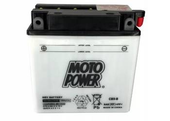 Akumulator 9Ah 130A 12V L+ MotoPower CB9-B YB9-B