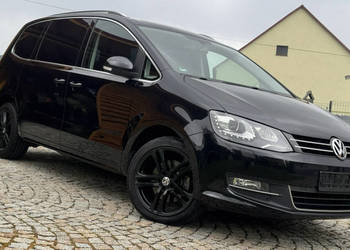Volkswagen Sharan 2.0TDI 140KM z Niemiec, EL. KLAPA i DRZWI, Alcantara, Na…