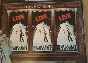 RENAISSANCE- Live at Carnegie Hall. 2LP.