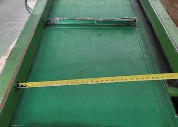 Taśmociąg z zabierakami, przenośnik taśmowy 140 x 35 cm - mkvplast.pl