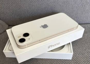 APPLE iPhone 13 5G 128GB 6.1" Biały idealny bez slajdów użytkowania.