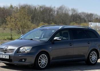 Toyota Avensis 2.2 D-cat, Manual, Bluetooth, Czarna skóra.