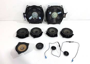 GŁOŚNIKI KOMPLET BMW F16 9297898 SUV 14-19 AUDIO ZESTAW, MULTIMEDIA