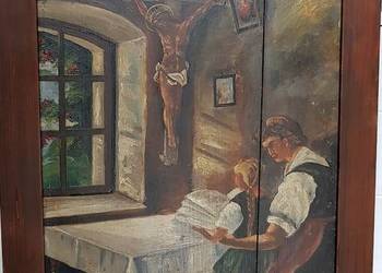 Obraz olej na desce Prusy, Warmia około 1900