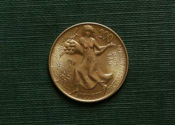 WŁOCHY - 200 lirów,1981r. FAO - Światowy Dzień Żywności WŁOCHY - 200 lirów,1981r. FAO - Światowy Dzień Żywności