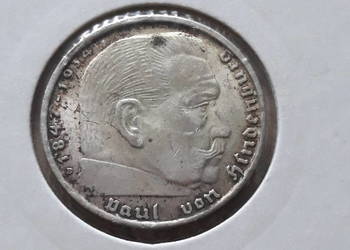 2 Marki Paul von Hindenburg 1939 r.-men B - nr 3 - J.