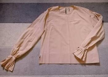 Stradivarius. Bluzka koszula. beż. wiskoza + bawełna. Nowa z metką