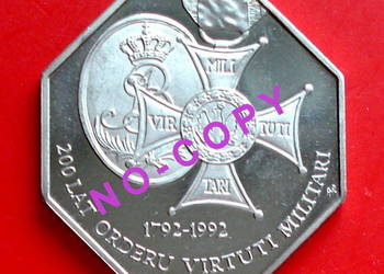 Moneta 50000.zł -200 Lat Orderu Virtuti Militari - 1992 r.