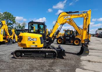 JCB 86C-2 2021R KOPARKA 8 TON GĄSIENICOWA CAT KUBOTA VOLVO