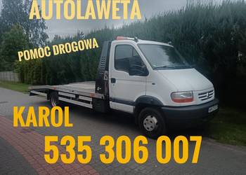 Pomoc drogowa transport maszyn i traktorów przewóz pojazdów auto holowanie