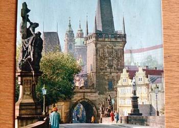 PRAGA - WIEŻA MOSTOWA Z WIDOKIEM OD STRONY MAŁEJ STRANY