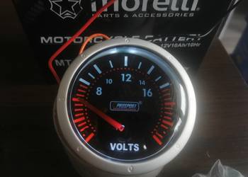 Zegar wskaźnik voltomierz uniwersalny