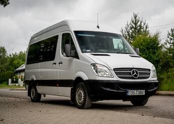Mercedes Sprinter 315 CDI 9 Osób 2x klima Webasto Kamper L2H3 Zadbany!