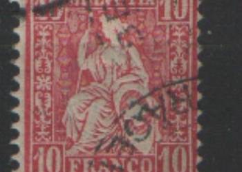 Zn. Szwajcaria   Mi 38, 9  kas  1881