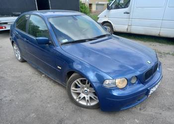 BMW E46 318Ti M-Pakiet 2.0 143KM * Alcantara * Czarna Podsufitka * Alu 17